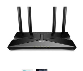 TP-Link Archer AX20 AX1800 Dual Band WiFi 6 Router In Box Good Shape