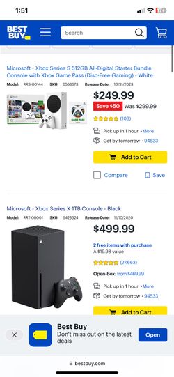 Xbox Series X/S plus a game