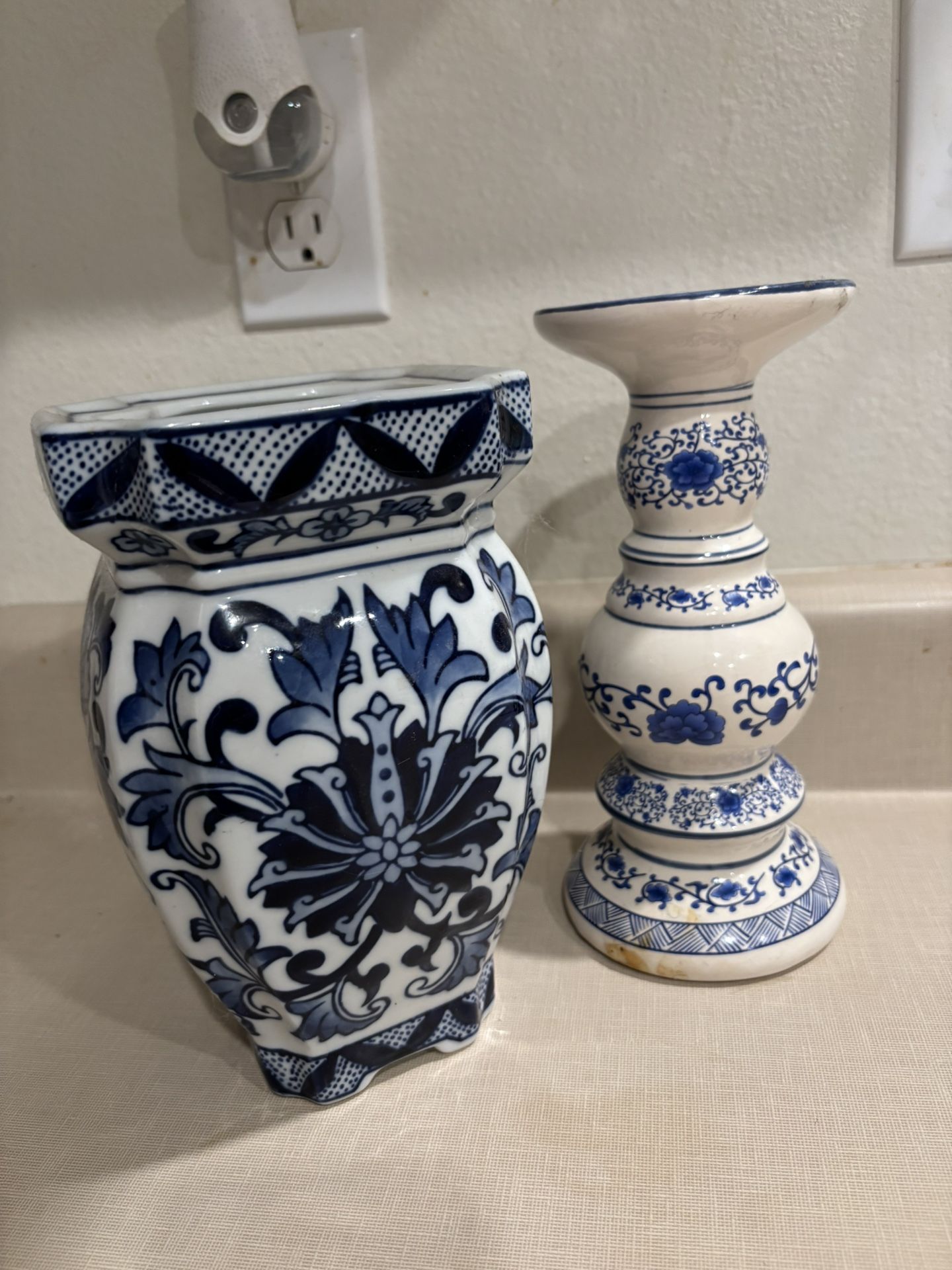 Flower Vase And Candle Stand