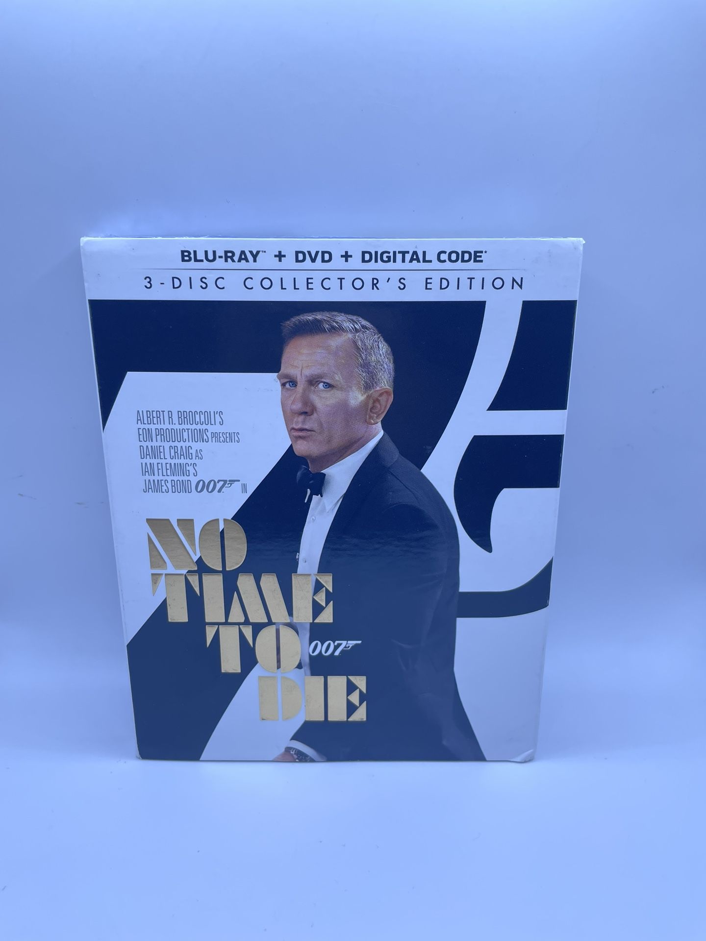 No Time to Die Blu-ray DVD Digital Code 3 Disc Collectors Edition 007 James Bond