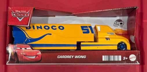 Disney Pixar Cars, "CARDREY WONG #51", DINOCO Hauler, 20th Anniversary, VHTF