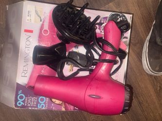 Remington T|Studio series pink hair dryer