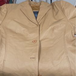 Ladies leather Jacket Size L