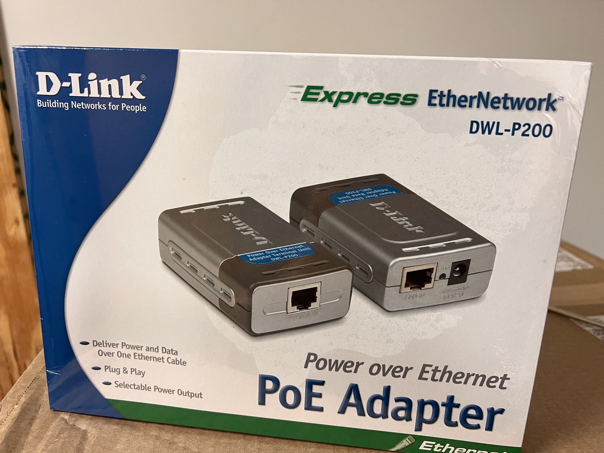 DLink PoE Adapter - New!