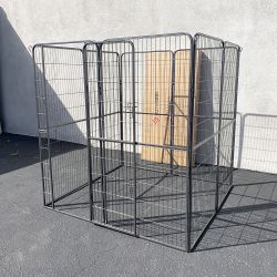 $160 (New) Heavy duty 5x5x5ft tall 8-panel pet playpen dog crate kennel exercise cage fence 