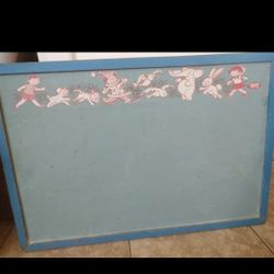 Vintage Childrens Blackboard/Chalkboard by ATF Toys circus