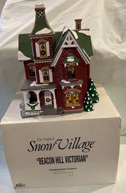 Dept 56 Snow Village “Beacon Hill Victorian”