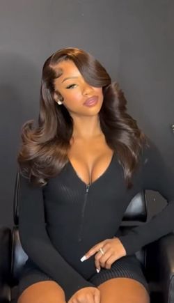 BROWN WIGS $100