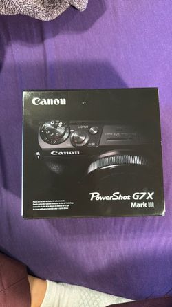 Canon Powershot G7X Mark III — Silver