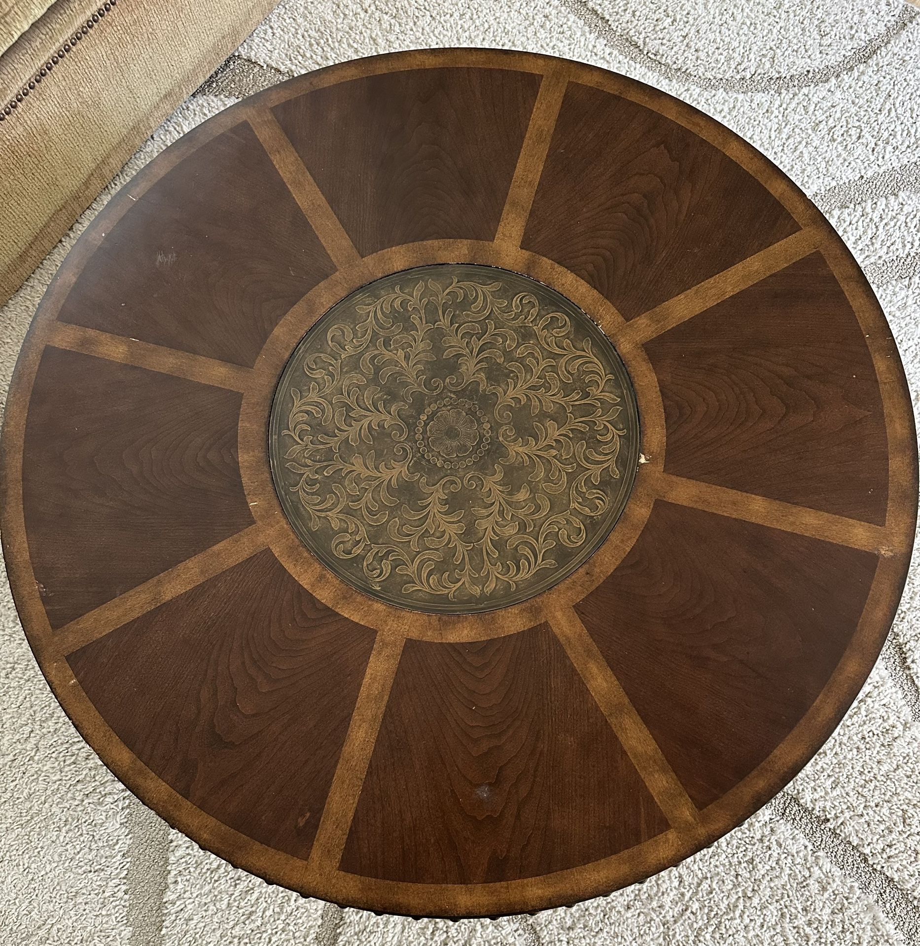 Coffee table plus two end tables