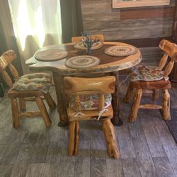 Dining Table Rustic 5 Piece