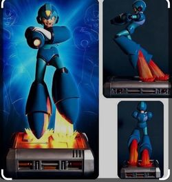 F4F Mega man 1/4 Not Sideshow New 
