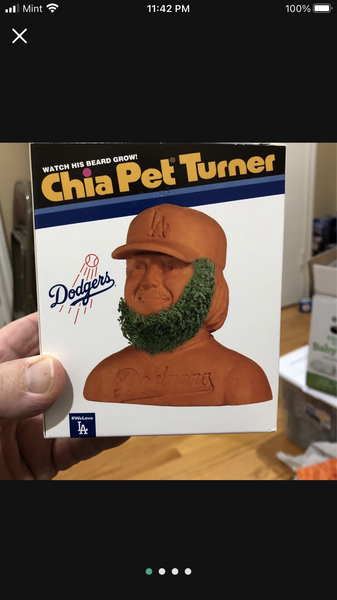 Chia Pet Justin Turner From Los Angeles Dodgers 