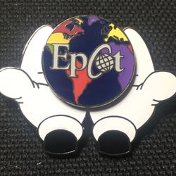 2000 Disney Epcot Earth in Mickey’s Hands Trading Pin #116