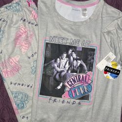  Friends Tv Show Pajamas Womens Size  L