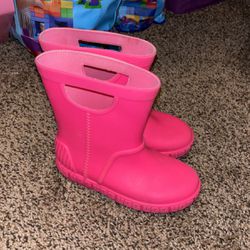 Pink Ugg Rain Boots 