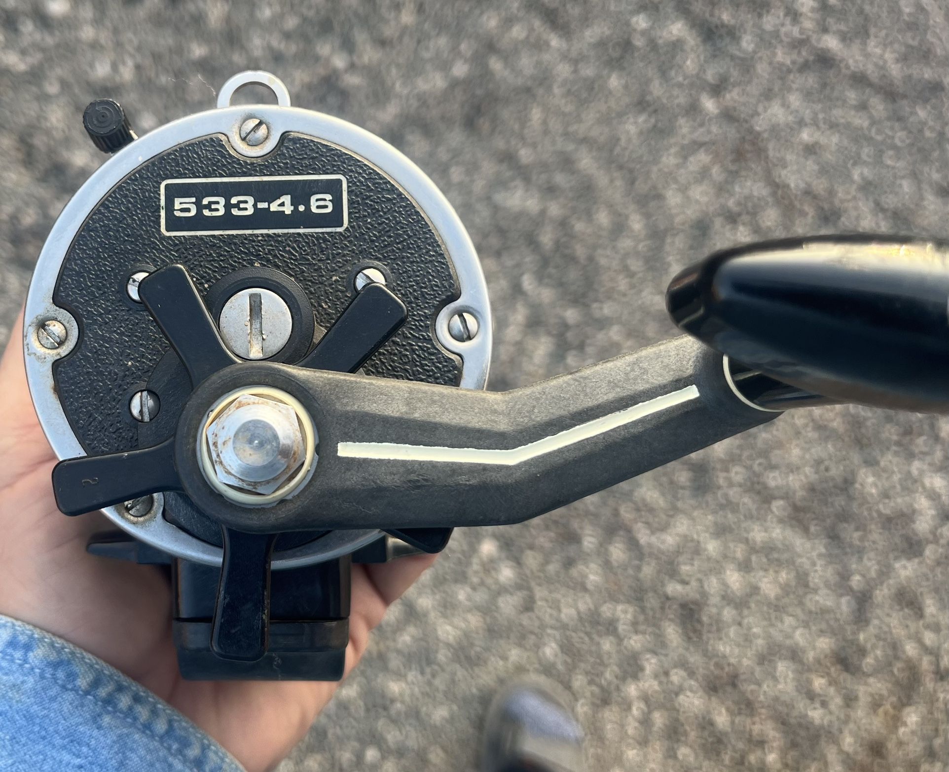 Newell 533-4.6 Fishing Reel Vintage Rare