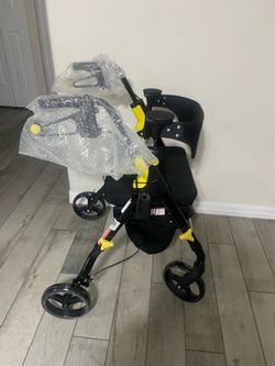 Rollator Walker with Seat and Cup Holder