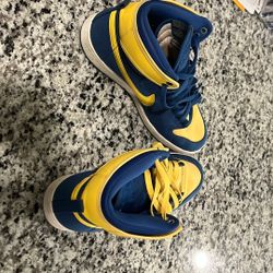 Yellow And Blue Jordan 1s