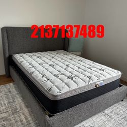 Queen Size Mattress Pillow Top 12” Thick.    All Sizes Available.    Delivery Available.    Brand New Mattress 