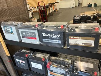 Car batteries