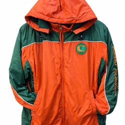 Vintage University of Miami Hurricanes Jacket – Size M (Red Oak)
Authentic University of Miami (UM) Hurricanes vintage heavy