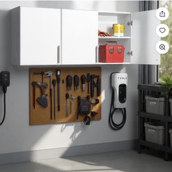 54" Wall Cabinet, White-New