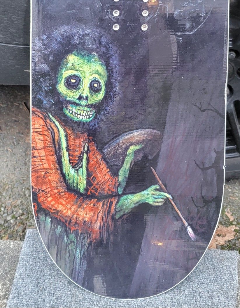 Lib Tech Skunk Ape Zombie Bob Ross 161 Snowboard for Sale in