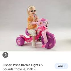 Lights & Sounds Trike Bike With Handlebar Grips  For Preschool Kids