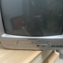 DVD player and TV