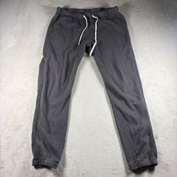 James Perse Standard Vintage French Terry Sweatpant Women’s 2 Gray Made USA #2A