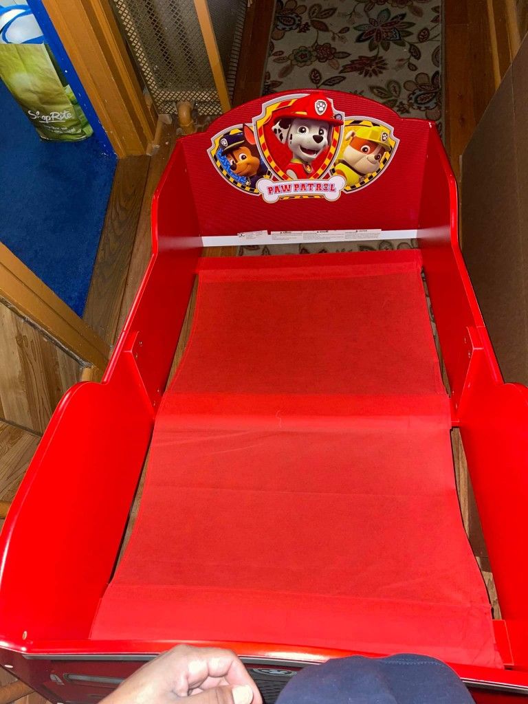 PAW PAROL TODDLER BED