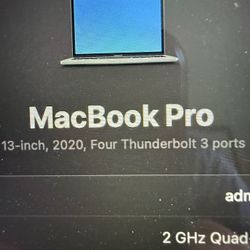 MacBook Pro 13” 
