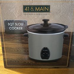 41 & Main 3QT Slow Cooker 