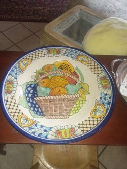 Terra Cotta plate