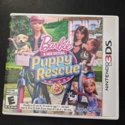 Nintendo 3DS Game Barbie Puppy Rescue