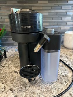 Nespresso Vertuo Lattissima Matte Black coffee maker