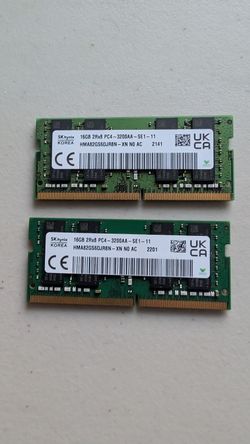 SK Hynix 32GB (2 x 16GB) DDR4-3200 SO-DIMM — Tested & Verified