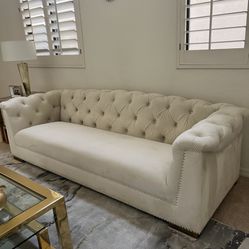 Farah Velvet Sofa 