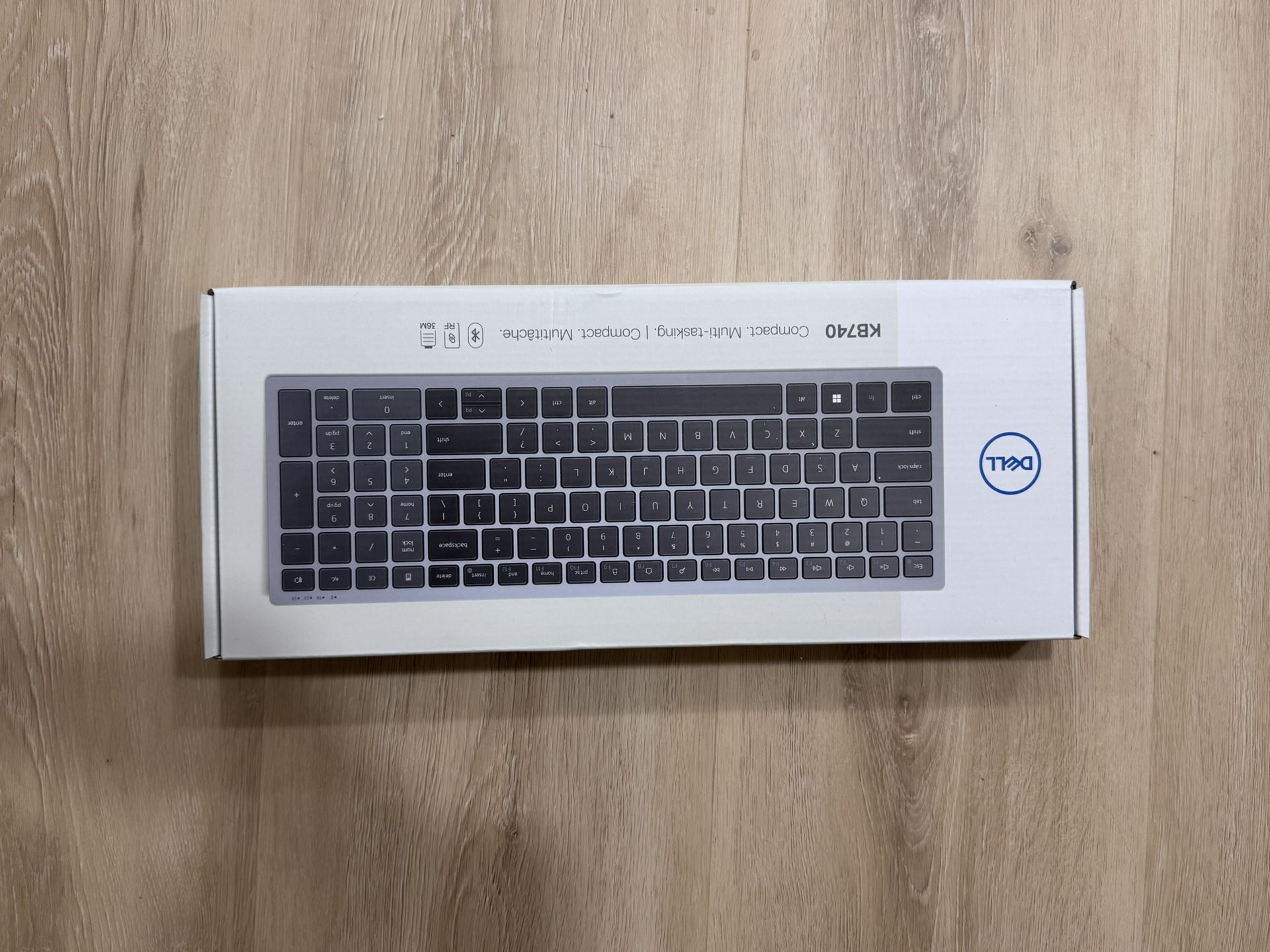 Brand New Dell Compact Multi-Device Wireless Keyboard - KB740