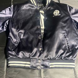 VARSITY JACKET MULTI HUSTLER GET IT BY ANY MEANS