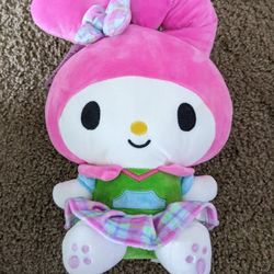 Brand New My Melody Hello Kitty plushie