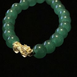 Real 24 K Pixiu Bracelet 