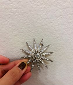 Brooch, Sterling Silver Handmade Pin