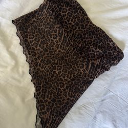 Edikted Cheetah Tube Top