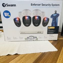 Swann Enforcer 8-Channel, 4-Camera Indoor/Outdoor Wired 4K UHD 2TB DVR Home Security  Take a look at my other ads, maybe you can find a product that w