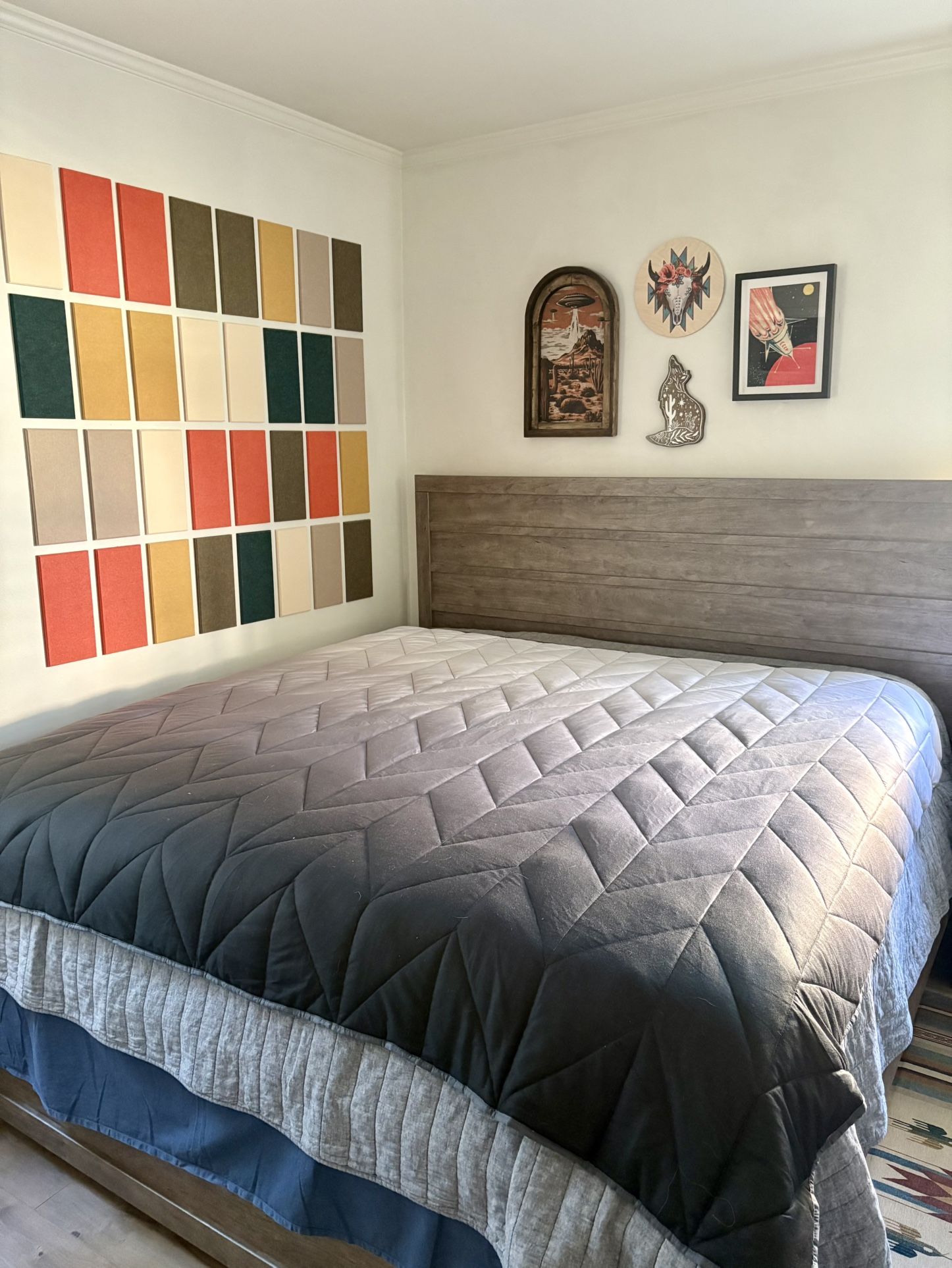 King size Weighted Blanket - 25 Lbs - Gray - Nest Bedding