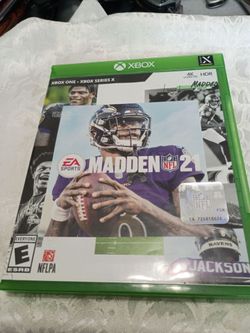 Xbox Madden 21 game