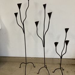 Metal Candle Holders