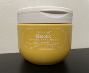 NatureWell Cheeky Firming Body Cream 12oz NEW Caffeine Guarana Lotion Moisturize